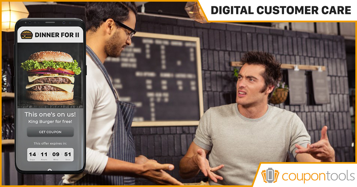 Geautomatiseerde customer care vouchers voor restaurants