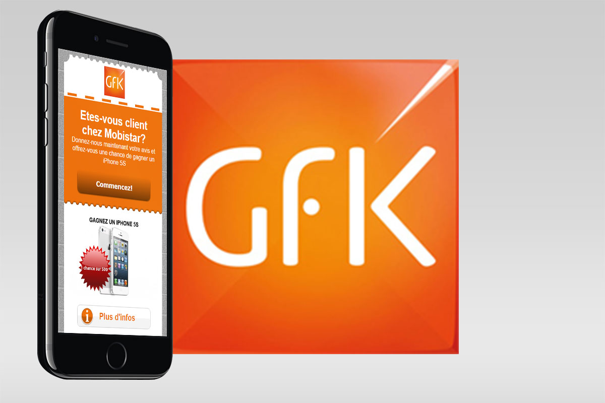 Mobiele enquêtes GFK use case